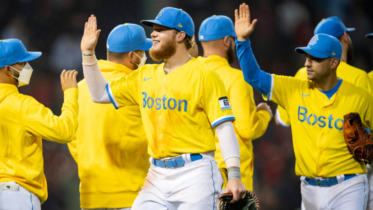 red sox yellow uniforms 2021